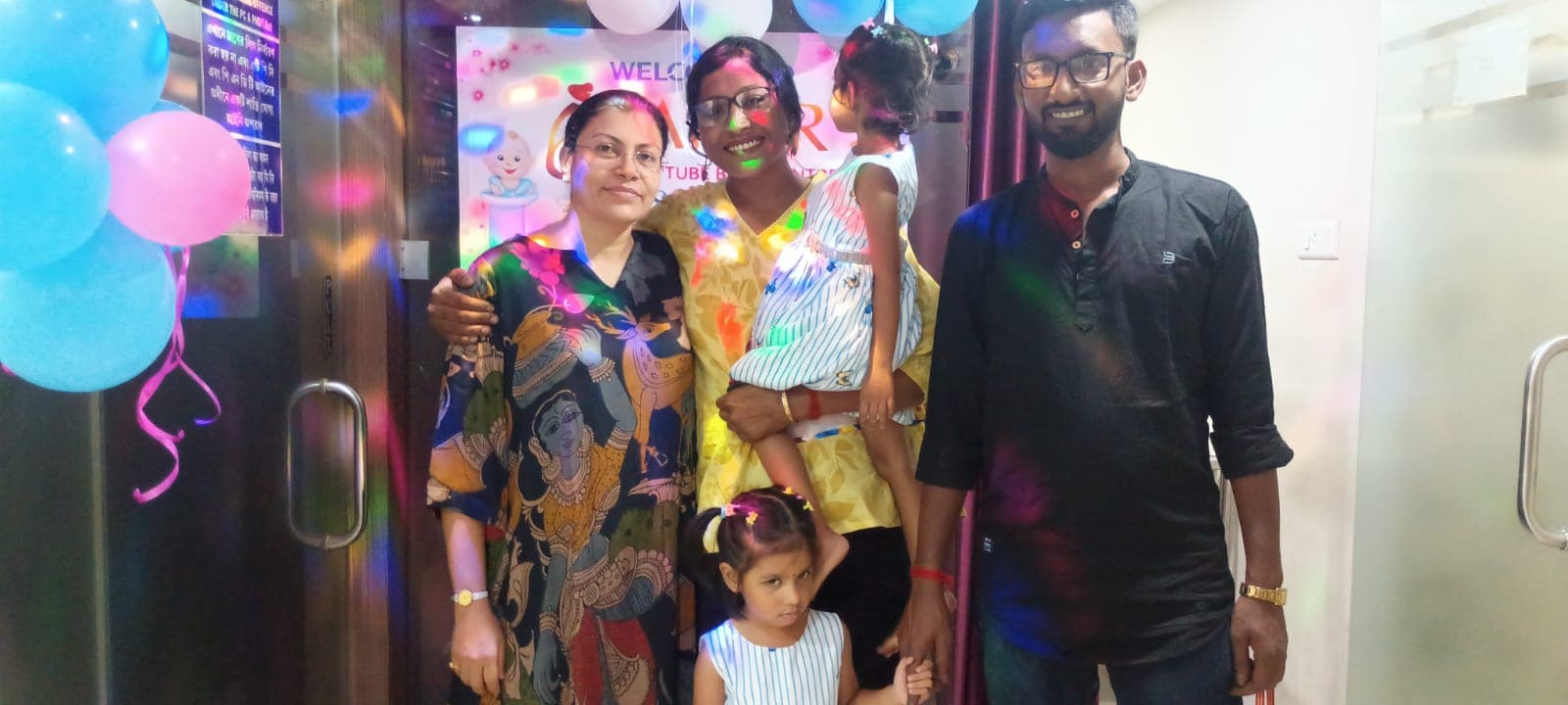 Happy parent at Jahar IVF 3