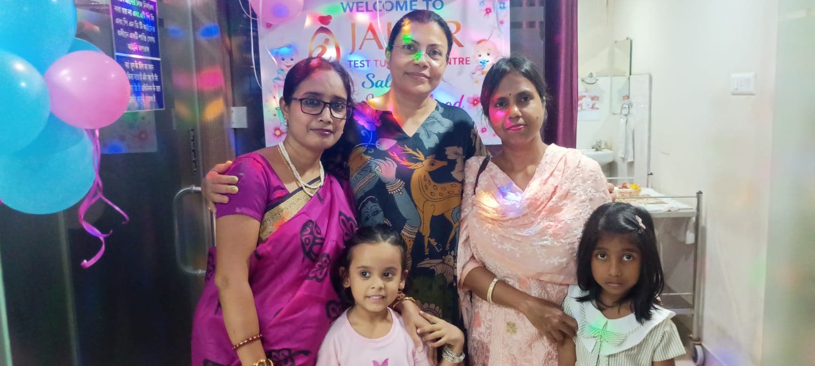 Happy parent at Jahar IVF 7
