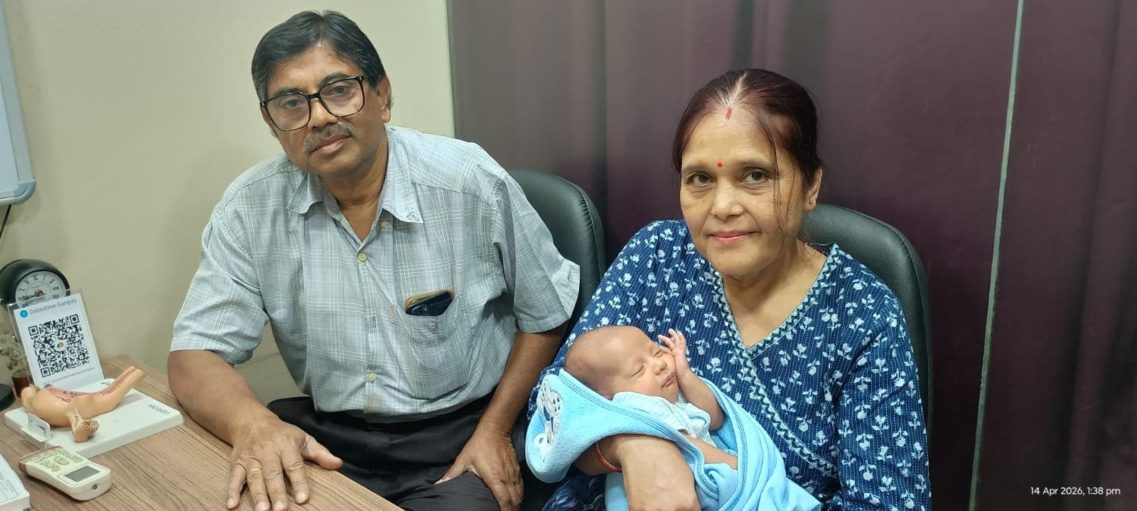Happy parent at Jahar IVF 9